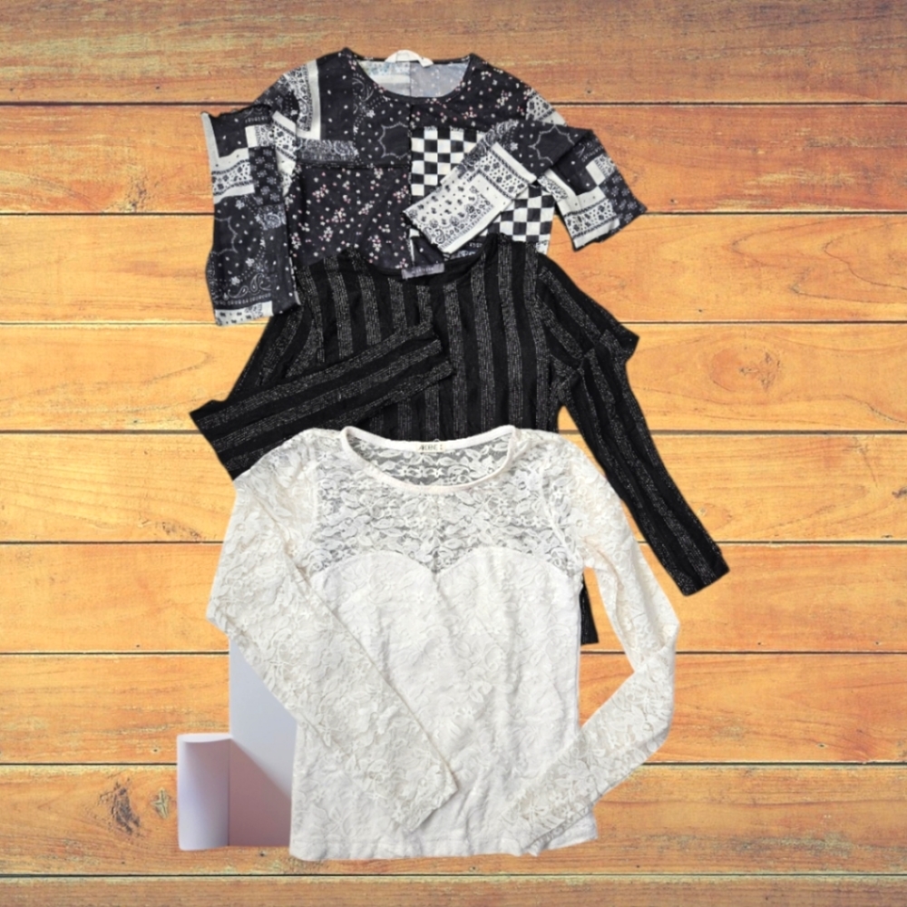 Suzy Shier medium/Bluenotes Medium/Arlene Medium Long sleeves Tops